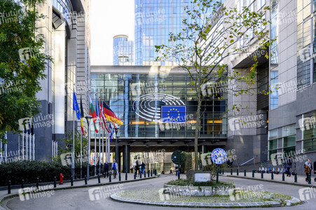 EU-Parlament Viertel in Brüssel