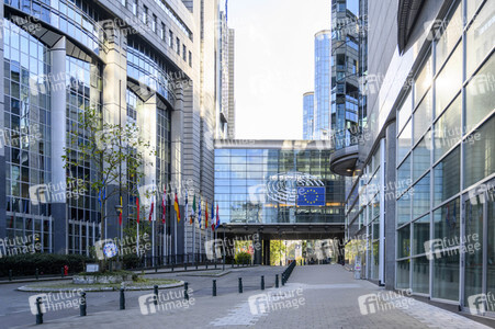 EU-Parlament Viertel in Brüssel