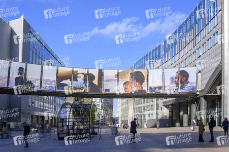 EU-Parlament Viertel in Brüssel