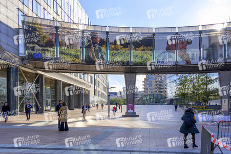 EU-Parlament Viertel in Brüssel