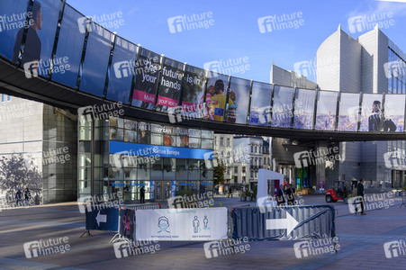 EU-Parlament Viertel in Brüssel