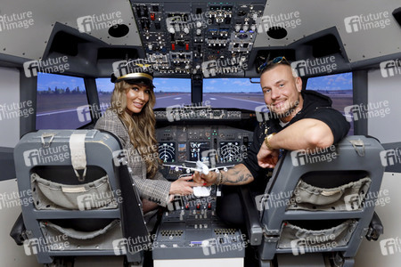 Fototermin mit Cora Schumacher und Eric Sindermann in Köln