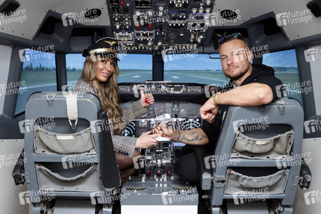 Fototermin mit Cora Schumacher und Eric Sindermann in Köln