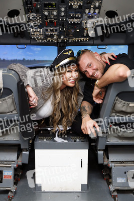 Fototermin mit Cora Schumacher und Eric Sindermann in Köln