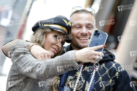 Fototermin mit Cora Schumacher und Eric Sindermann in Köln