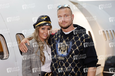 Fototermin mit Cora Schumacher und Eric Sindermann in Köln