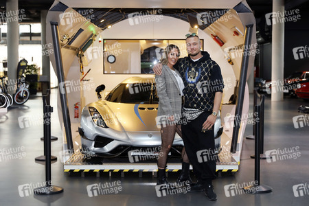 Fototermin mit Cora Schumacher und Eric Sindermann in Köln