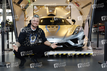 Fototermin mit Cora Schumacher und Eric Sindermann in Köln