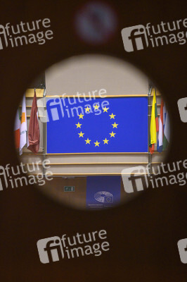 Sitzung im Europäischen Parlament in Brüssel
