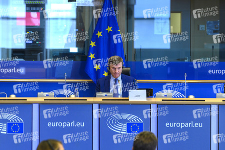 Sitzung im Europäischen Parlament in Brüssel