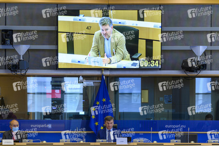 Sitzung im Europäischen Parlament in Brüssel