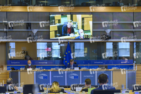 Sitzung im Europäischen Parlament in Brüssel
