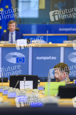 Sitzung im Europäischen Parlament in Brüssel