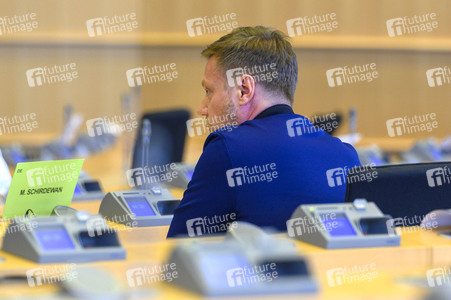 Sitzung im Europäischen Parlament in Brüssel