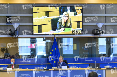 Sitzung im Europäischen Parlament in Brüssel