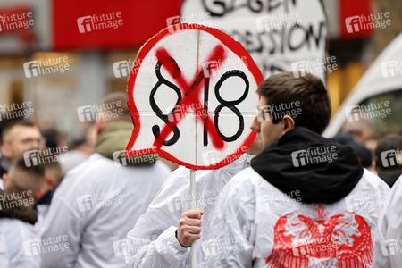 Demo gegen das NRW-Versammlungsgesetz in Köln