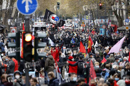 Demo gegen das NRW-Versammlungsgesetz in Köln