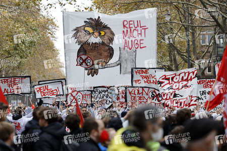 Demo gegen das NRW-Versammlungsgesetz in Köln