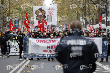Demo gegen das NRW-Versammlungsgesetz in Köln