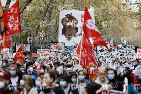 Demo gegen das NRW-Versammlungsgesetz in Köln