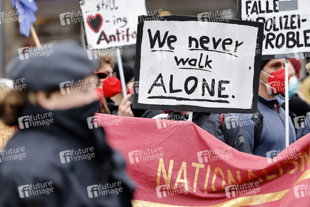 Demo gegen das NRW-Versammlungsgesetz in Köln