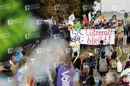 Demo gegen den Abriss von Lützerath