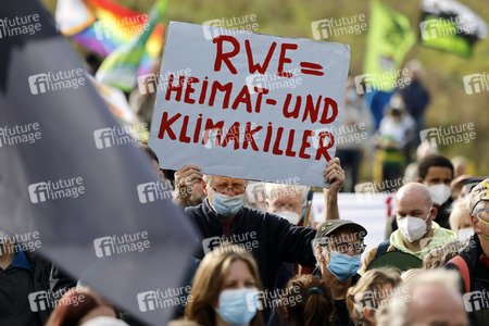 Demo gegen den Abriss von Lützerath