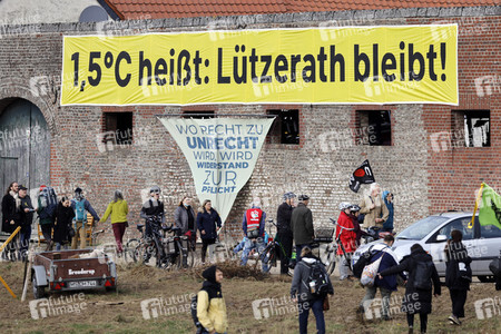 Demo gegen den Abriss von Lützerath