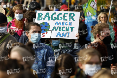 Demo gegen den Abriss von Lützerath