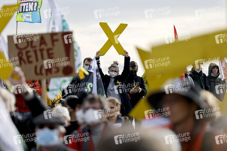 Demo gegen den Abriss von Lützerath