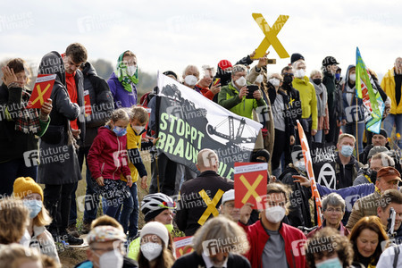 Demo gegen den Abriss von Lützerath