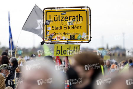 Demo gegen den Abriss von Lützerath