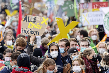 Demo gegen den Abriss von Lützerath