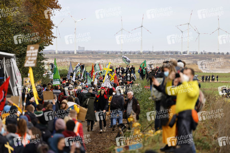 Demo gegen den Abriss von Lützerath