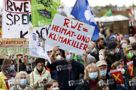 Demo gegen den Abriss von Lützerath