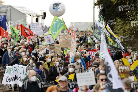 Demo gegen den Abriss von Lützerath