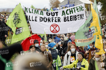 Demo gegen den Abriss von Lützerath