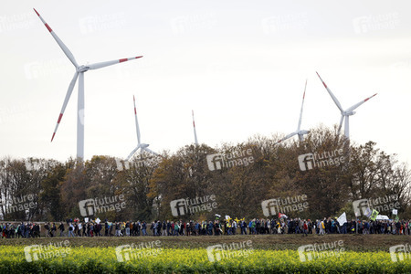 Demo gegen den Abriss von Lützerath