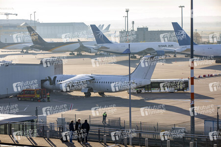 Notfallübung am Flughafen Köln/Bonn