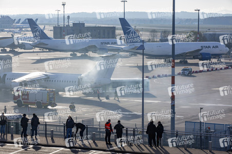 Notfallübung am Flughafen Köln/Bonn
