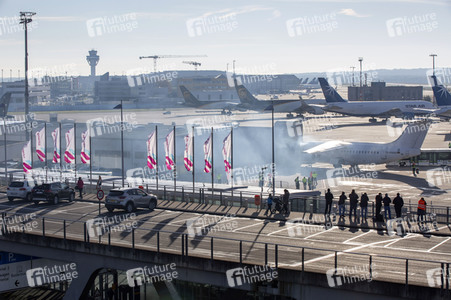 Notfallübung am Flughafen Köln/Bonn
