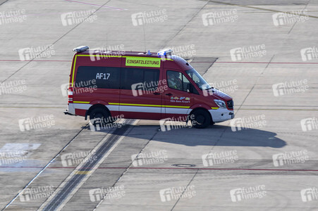 Notfallübung am Flughafen Köln/Bonn