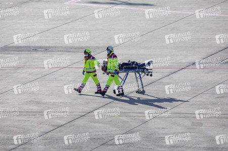 Notfallübung am Flughafen Köln/Bonn