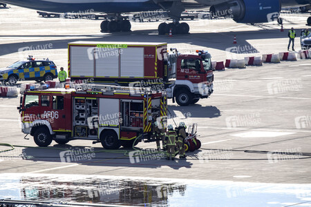 Notfallübung am Flughafen Köln/Bonn