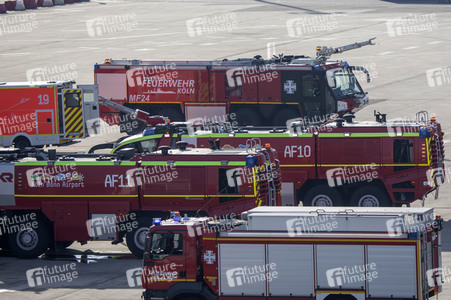 Notfallübung am Flughafen Köln/Bonn