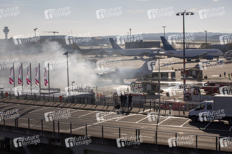 Notfallübung am Flughafen Köln/Bonn