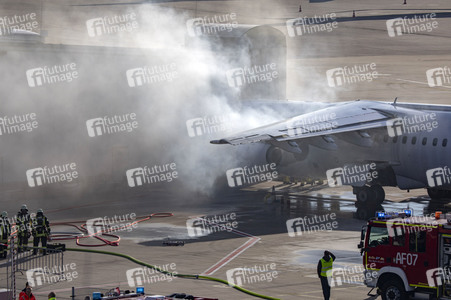 Notfallübung am Flughafen Köln/Bonn