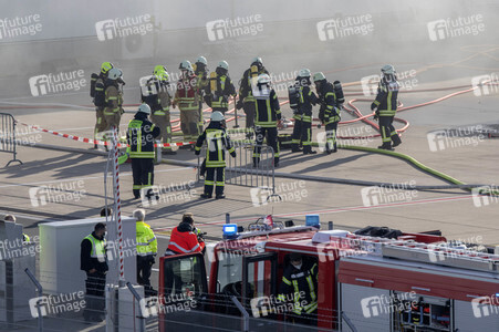 Notfallübung am Flughafen Köln/Bonn