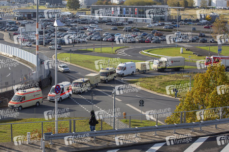 Notfallübung am Flughafen Köln/Bonn
