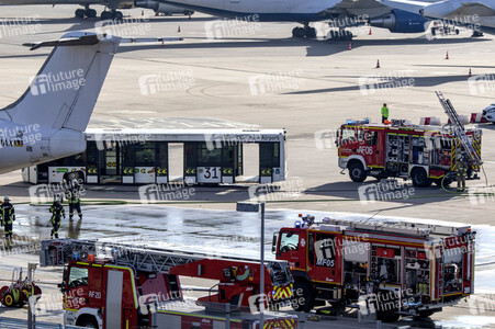 Notfallübung am Flughafen Köln/Bonn